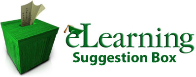 eLearning Suggestion Box graphic